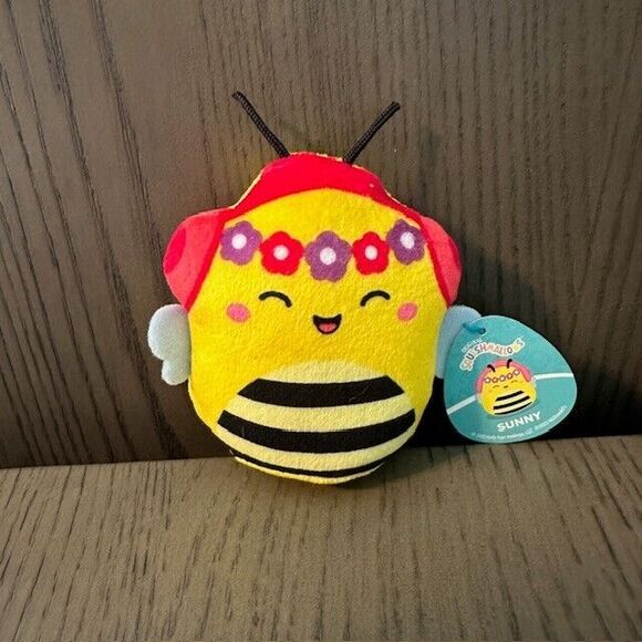 Squishmallows McDonald's USA Happy Meal Sunny The Bee‎ Plush Toy - Picture 1 of 8